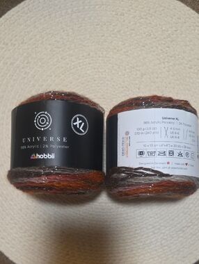 Hobbii Universe XL Multicolor Acrylic-Blend Yarn - Autumn Shades